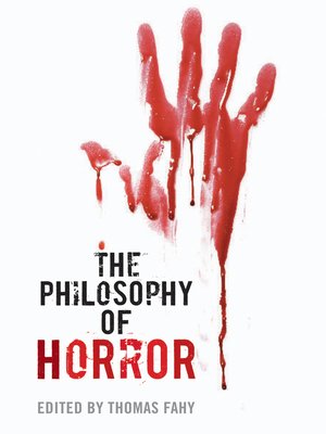 cover image of The Philosophy of Horror